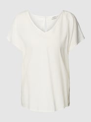 Blusenshirt aus Leinen-Viskose-Mix Modell 'Falakka' von B.Young Weiß - 18