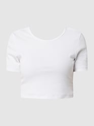 Cropped T-Shirt aus Bio-Baumwollmischung Modell 'Clean Life' von Only - 48