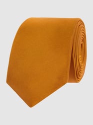 Krawatte aus reiner Seide (6 cm) von Monti Orange - 11