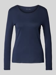 Longsleeve mit Rundhalsausschnitt von Christian Berg Woman Blau - 27