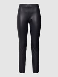 Leggings in Leder-Optik Modell 'RESA' von Raffaello Rossi Blau / Türkis - 11