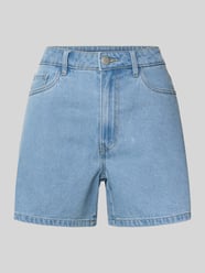 Szorty jeansowe o kroju regular fit z mieszanki bawełny model 'ABBI' od PIECES - 21