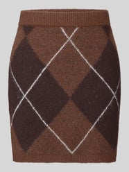spódnica mini z wzór w romby od VERO MODA - 39
