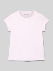 T-Shirt mit Label-Stitching Modell 'ESSENTIAL' von Abercrombie&Fitch Pink - 26