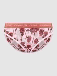 Slip aus Mesh von CK One Rosa - 44