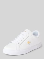 Low Top Sneaker aus echtem Leder Modell 'POWERCOURT' von Lacoste - 22