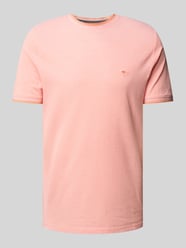 T-Shirt mit Label-Stitching von Fynch-Hatton Orange - 34