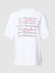 T-Shirt mit Motiv-Print Modell 'Dorene' von HUGO Weiß - 47
