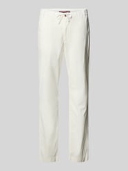 Straight leg chino van een mix van katoen en elastaan van Tommy Hilfiger Beige - 27