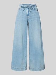 Jeansy z szerokimi nogawkami w kroju regular fit z czystej bawełny model 'AISA' od VERO MODA - 25