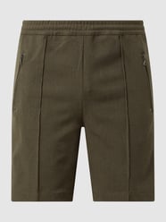Sweatshorts mit Stretch-Anteil Modell 'Julian' von MOS MOSH Grün - 43