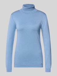 Rollkragenpullover mit Label-Detail von MORE & MORE - 15