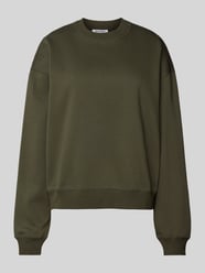 Sweatshirt mit Rundhalsausschnitt Modell 'Essence' von WEEKDAY Grün - 19