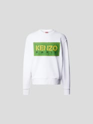 Sweatshirt mit Label-Patch von Kenzo Weiß - 1