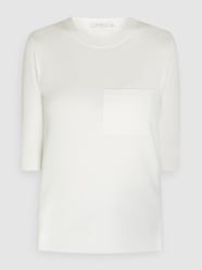 Pullover van viscosemix, model 'Ortsei' van MaxMara Leisure Wit - 16