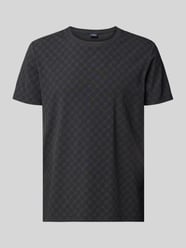 T-Shirt mit Logo-Muster und Rundhalsausschnitt von JOOP! COLLECTION - 42