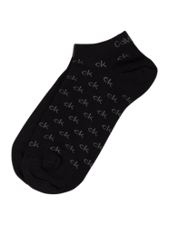 Sneakersocken mit Stretch-Anteil im 2er-Pack  von CK Calvin Klein Schwarz - 10