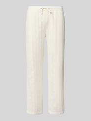 Broek met structuurpatroon en elastische band van Jake*s Studio Men - 2