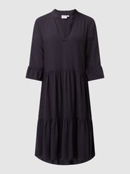 Kleid aus Viskose Modell 'Eda' von SAINT TROPEZ Blau - 5