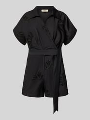 Jumpsuit in Wickel-Optik Modell 'TRACY' von SUNCOO PARIS - 6