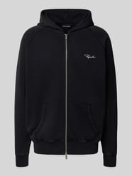 Sweatjacke mit Zweiwege-Reißverschluss Modell 'Signar Terry' von Pegador - 5