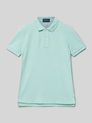 Regular Fit Poloshirt mit Logo-Stitching von Polo Ralph Lauren Kids - 10