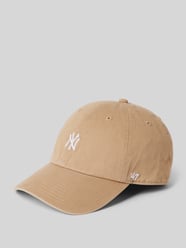 Czapka z daszkiem i wyhaftowanym napisem model ‘MLB New York Yankees’ od '47 Brązowy - 35