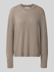 Loose Fit Pullover aus reiner Wolle von Marc O'Polo Beige - 45