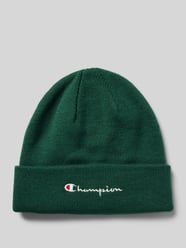 Beanie mit Label-Stitching von CHAMPION Grün - 9