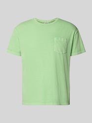 T-Shirt aus Baumwoll-Leinen-Mix mit Brusttasche von Superdry - 41
