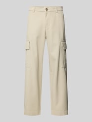 Spodnie cargo o kroju loose fit z mieszanki bawełny ekologicznej Model '220-LOOSE MILES COMFORT' od Selected Homme - 38