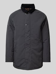 Jacke mit Druckknopfleiste von Barbour Schwarz - 22