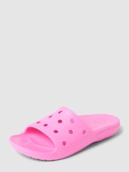Slippers met schuimvulling, model 'Classic' van Crocs Fuchsia - 24