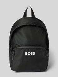 Rucksack mit Label-Print von BOSS Schwarz - 32