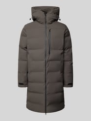 Gewatteerde lange jas met tweewegsritssluiting, model 'KAUSTINEN' van LUHTA - 6