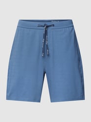 Sweatshorts mit Eingrifftaschen von Christian Berg Men Blau - 32