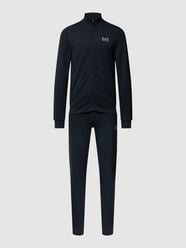 Trainingspak met labeldetails van EA7 Emporio Armani Blauw - 40