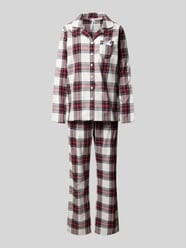Loose Fit Pyjama mit Brusttasche Modell 'Kuschel-Momente' von LOUIS & LOUISA - 6
