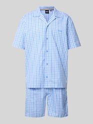 Pyjama mit Label-Stitching Modell 'Cooper' von BOSS - 7