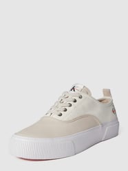 Sneaker mit Kontrastbesatz von Calvin Klein Jeans Weiß - 42