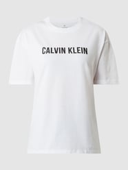 T-shirt met logoprint van Calvin Klein Performance Wit - 47