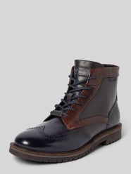 Veterlaarzen met labeldetail, model 'Seve' van bugatti - 10