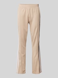 Flared Sweatpants mit elastischem Bund von adidas Originals Beige - 39