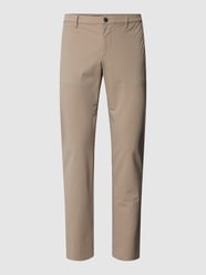 Slim Fit Hose mit Eingrifftasche von ALBERTO Beige - 41