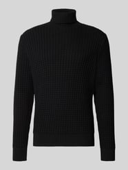 Regular Fit Rollkragenpullover in Waffel-Struktur Modell 'TOM' von SELECTED HOMME - 19