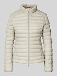 Steppjacke mit Zweiwege-Reißverschluss Modell 'CARLY' von SAVE THE DUCK Beige - 32