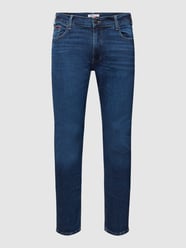 PLUS SIZE jeans met logostitching, model 'SCANTON PLUS' van Tommy Jeans Plus Blauw / turquoise - 48