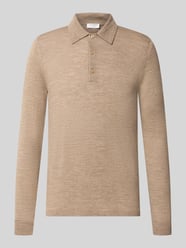 Wollen trui met polokraag model 'Erros' van Tiger of Sweden Beige - 42