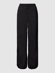 Stoffhose mit elastischem Bund Modell 'JOAN' von Only Schwarz - 16