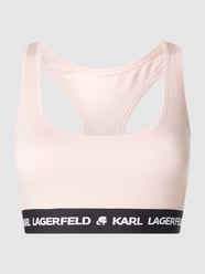Bustier met racerback  van Karl Lagerfeld Roze - 34